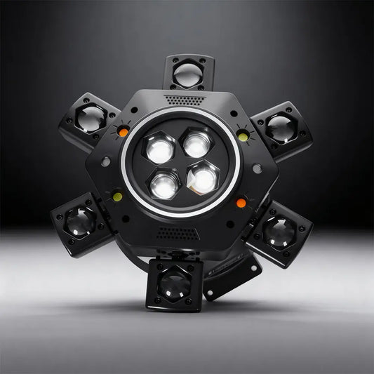 6-in-1 LED RGBW Party Stage Light